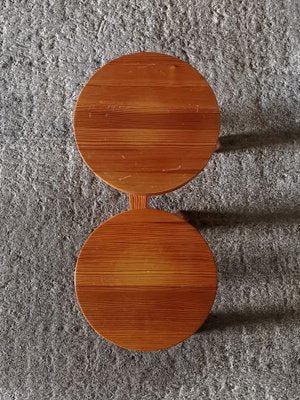 Swedish Stools in Pine, 1960s, Set of 2-XDA-1780600