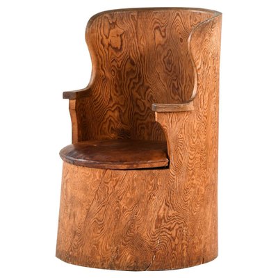 Swedish Stump Chair by Emil Cederlund for Mora-SC-955527