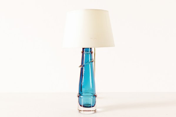 Swedish Table Lamp from Orrefors, 1960s-LOB-577794