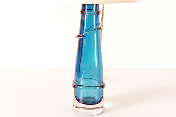 Swedish Table Lamp from Orrefors, 1960s-LOB-577794