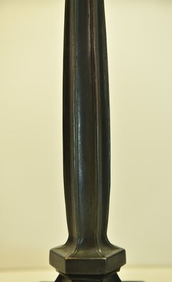 Swedish Table Lamp in Metal and Glass, 1920s-UDU-1815215