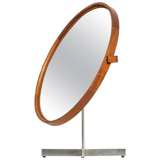 Swedish Table Mirror by Uno & Östen Kristiansson for Luxus, 1960s