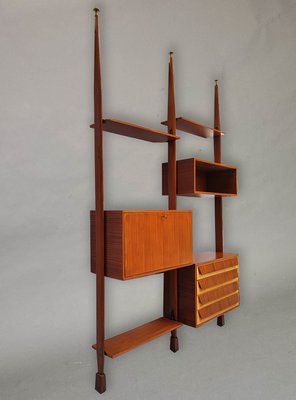 Swedish Teak Bookcase, 1960s-FXH-2041250