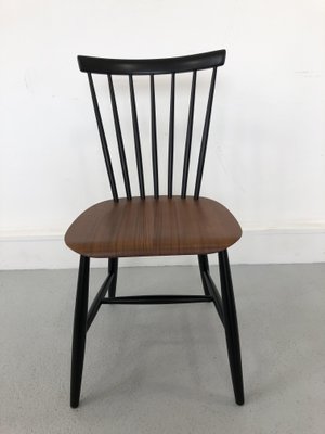 Swedish Teak Chairs by S. E. Fryklund for Hagafors, 1960s, Set of 4-JWH-1304246