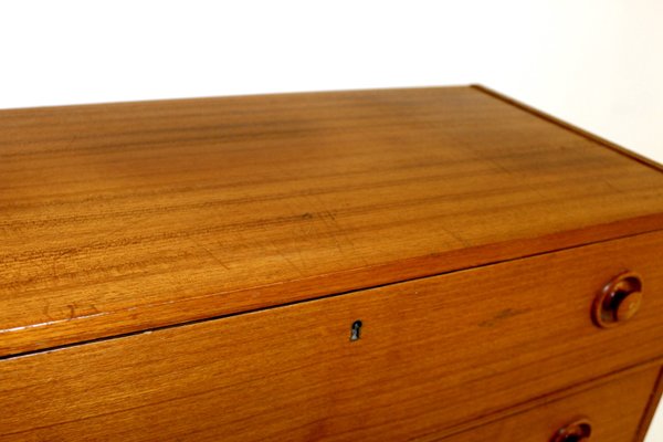 Swedish Teak Chest of Drawers, 1960s-GEK-867791