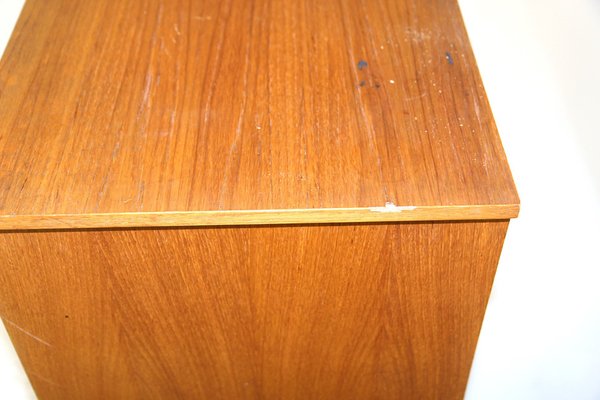 Swedish Teak Chest of Drawers Tallboy, 1960s-GEK-1315479