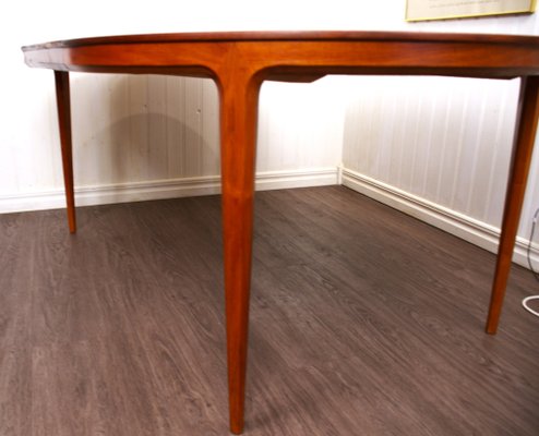 Swedish Teak Dining Table "Facett" by Bertil Fridhagen for Bodafors, 1950s-UDU-1816125