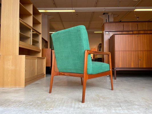 Swedish Teak Easy Chair by Alf Svensson for DUX, 1950s-WSA-899565