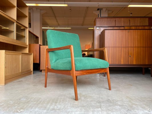 Swedish Teak Easy Chair by Alf Svensson for DUX, 1950s-WSA-899565