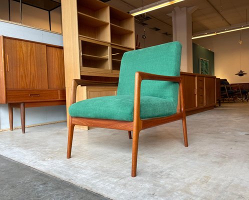 Swedish Teak Easy Chair by Alf Svensson for DUX, 1950s-WSA-899565