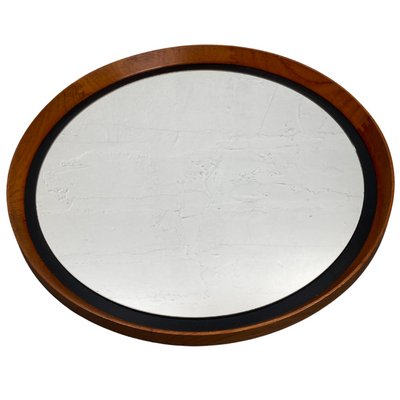 Swedish Teak Mirrors attributed to Uno & Östen Kristiansson for Luxus, 1960s, Set of 2-BHG-1367857