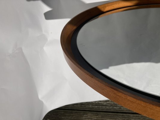 Swedish Teak Mirrors attributed to Uno & Östen Kristiansson for Luxus, 1960s, Set of 2-BHG-1367857