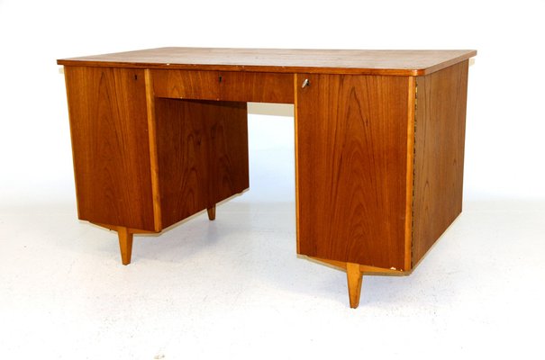 Swedish Teak Office, 1950s-GEK-1094632