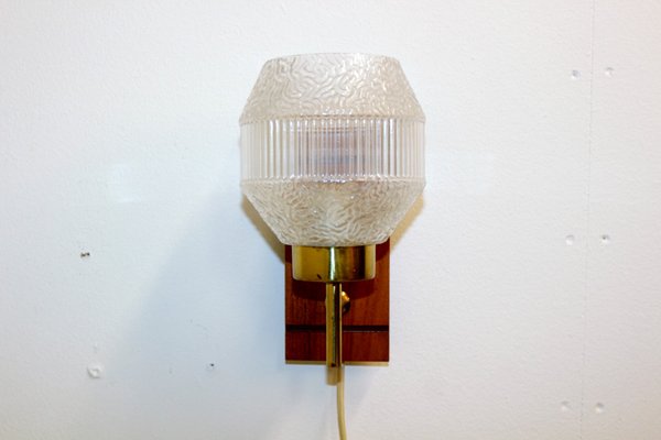 Swedish Teak Sconce, 1950s-GEK-867592