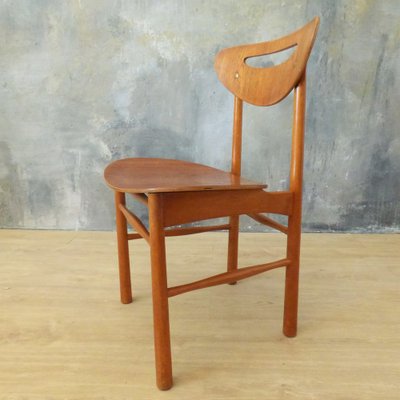 Swedish Teak Side Chair, 1950s-WK-1160492