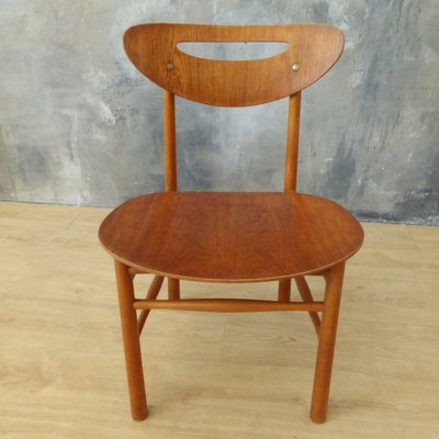 Swedish Teak Side Chair, 1950s-WK-1160492