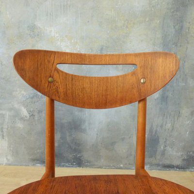 Swedish Teak Side Chair, 1950s-WK-1160492