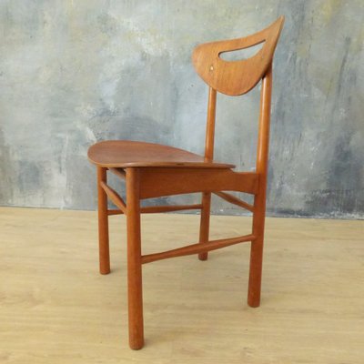 Swedish Teak Side Chair, 1950s-WK-1160492