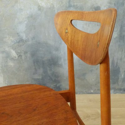 Swedish Teak Side Chair, 1950s-WK-1160492