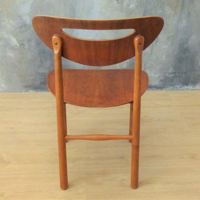 Swedish Teak Side Chair, 1950s-WK-1160492