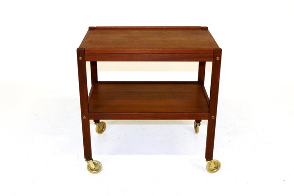 Swedish Teak Trolley, 1960s-GEK-792087