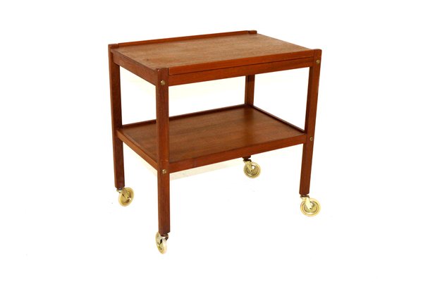 Swedish Teak Trolley, 1960s-GEK-792087