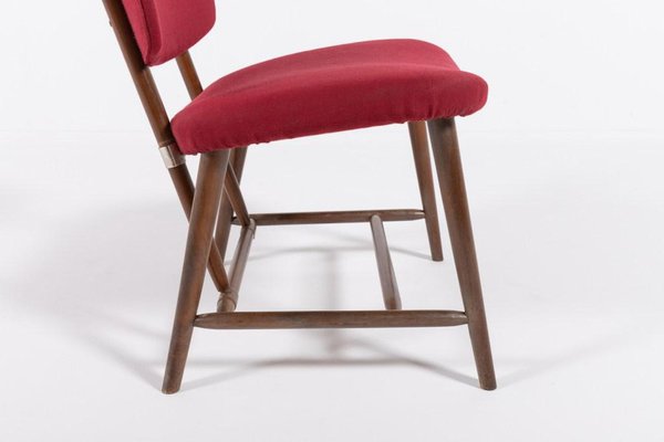 Swedish TeVe Chair by Alf Svensson for Studio Ljungs, 1950s-KMC-1333475