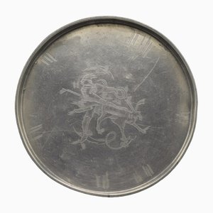 Swedish Tray in Pewter by Ossian Elgström for Company Svenskt Tenn, 1932-RNM-1386884