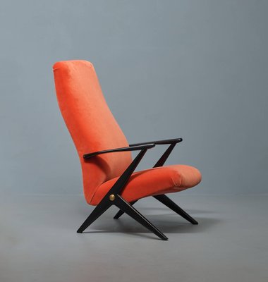 Swedish Velvet Armchair by Bengt Ruda, 1950s-KJ-2035948