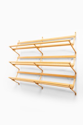 Swedish Wall-Mounted Bookcase by Bruno Mathsson, 1980s-SC-587126