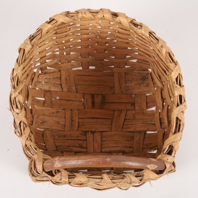 Swedish Wicker Basket, 1900s-VAP-1804343