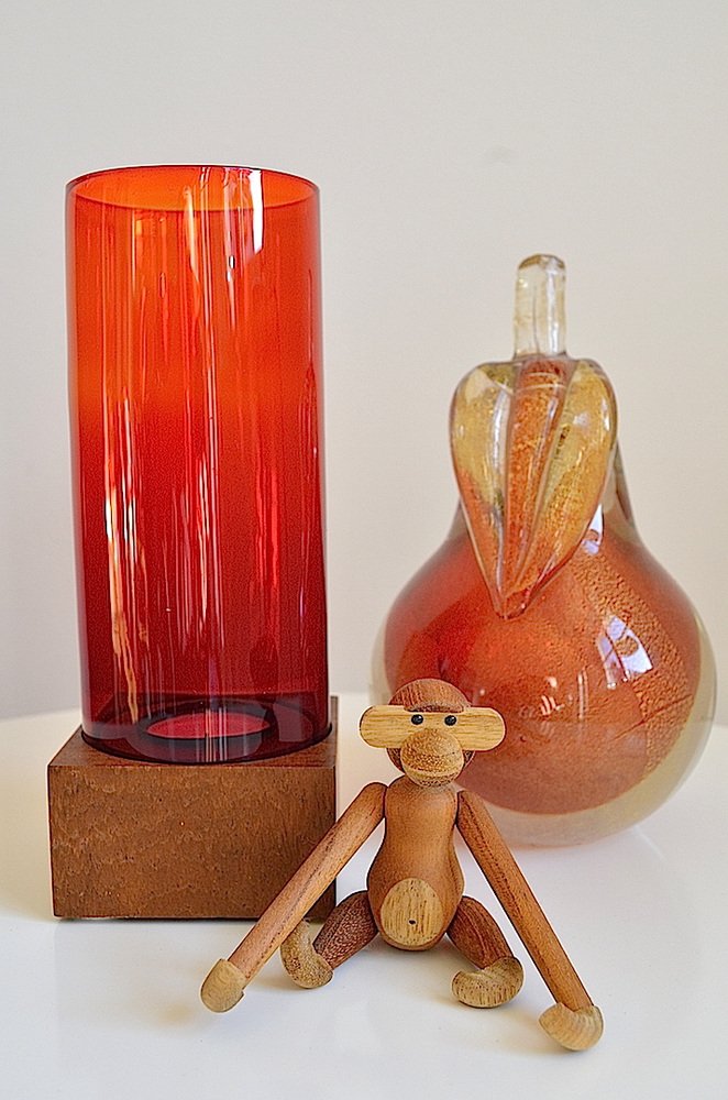 Swedish Wind Light in Teak from Bo Svensk, 1960s