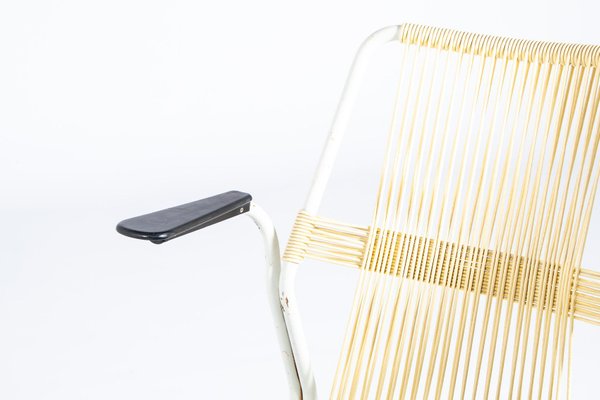 Swedish Wire Back Armchair, 1960s-KMC-869560