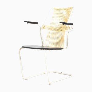 Swedish Wire Back Armchair, 1960s-KMC-869560