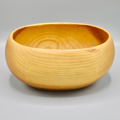 Swedish Wooden Bowl in Ash from Gösta Israelsson, 1960s-RNM-1395777