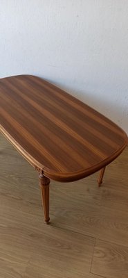 Swedish Wooden Oval Table, 1970s-ZEF-1725009