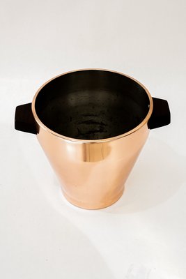 Swiss Champagne Bucket in Copper, 1920s-SPD-2035887