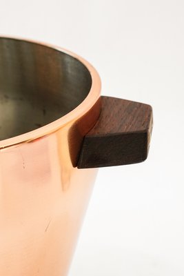 Swiss Champagne Bucket in Copper, 1920s-SPD-2035887