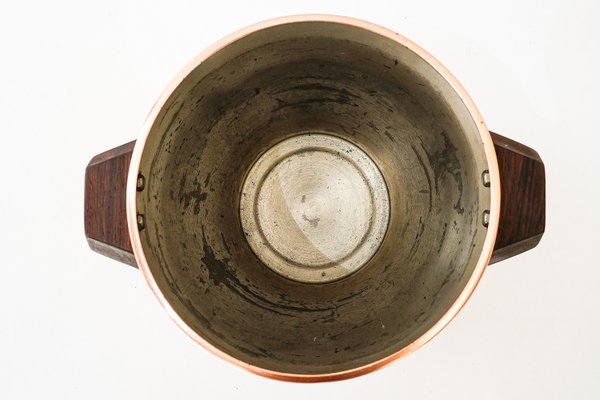 Swiss Champagne Bucket in Copper, 1920s-SPD-2035887