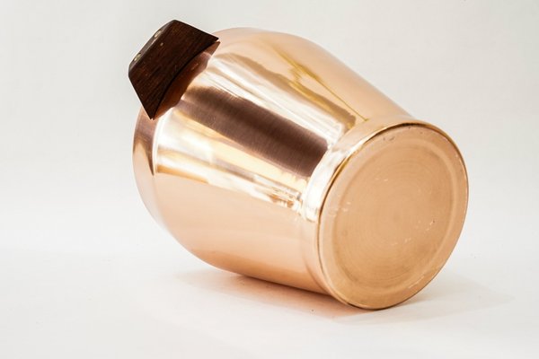 Swiss Champagne Bucket in Copper, 1920s-SPD-2035887