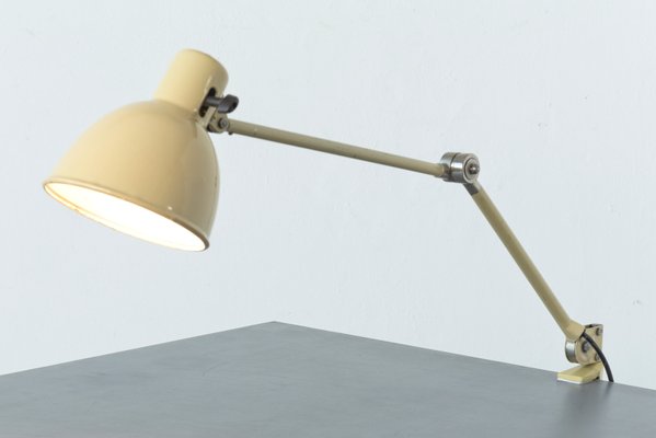 Swiss Cream-Colored Clamp Table Lamp from B.A.G. Turgi, 1930s-LOB-864849