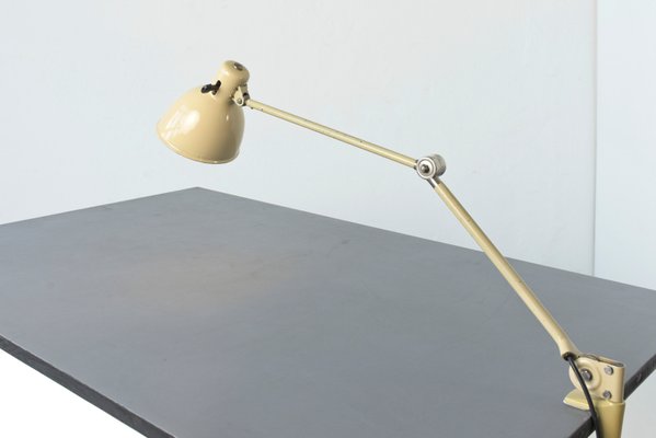 Swiss Cream-Colored Clamp Table Lamp from B.A.G. Turgi, 1930s-LOB-864849