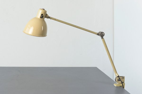 Swiss Cream-Colored Clamp Table Lamp from B.A.G. Turgi, 1930s-LOB-864849