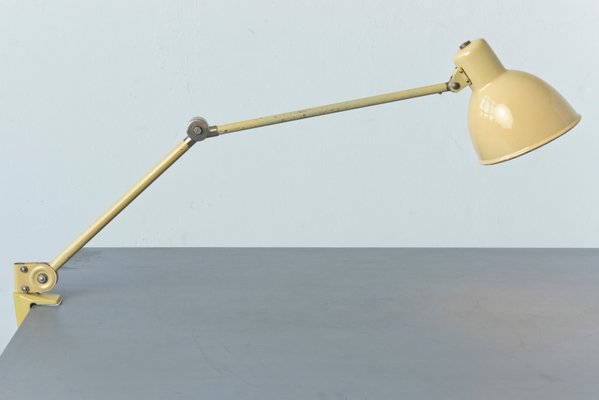 Swiss Cream-Colored Clamp Table Lamp from B.A.G. Turgi, 1930s-LOB-864849