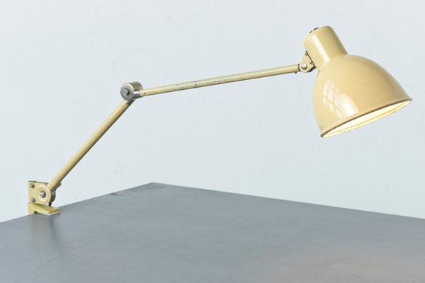 Swiss Cream-Colored Clamp Table Lamp from B.A.G. Turgi, 1930s-LOB-864849