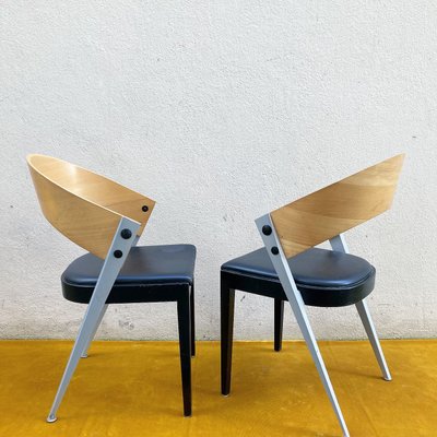 Swiss Dining Chairs from Horgen-Glarus Ag Møbelfabrik, 1960s, Set of 2-UXO-2034600