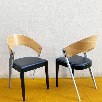 Swiss Dining Chairs from Horgen-Glarus Ag Møbelfabrik, 1960s, Set of 2-UXO-2034600