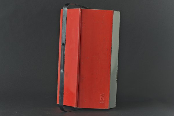 Swiss Red Tool Box by Wilhelm Kienzle for Mewa, 1960s-LOB-664417