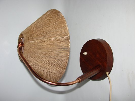 Swiss Temde Table Lamp in Teak, 1960s-XHP-1389541