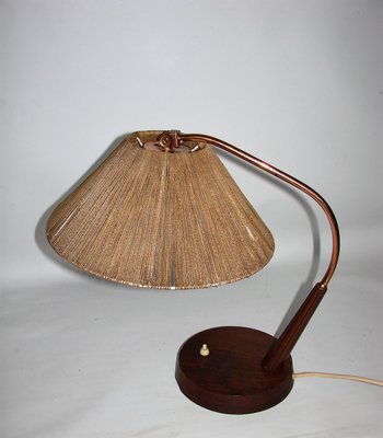 Swiss Temde Table Lamp in Teak, 1960s-XHP-1389541